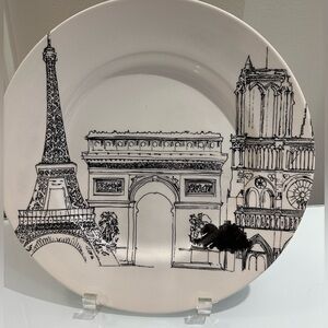 Royal Stafford 11 inch dinner plate City Scenes PARIS